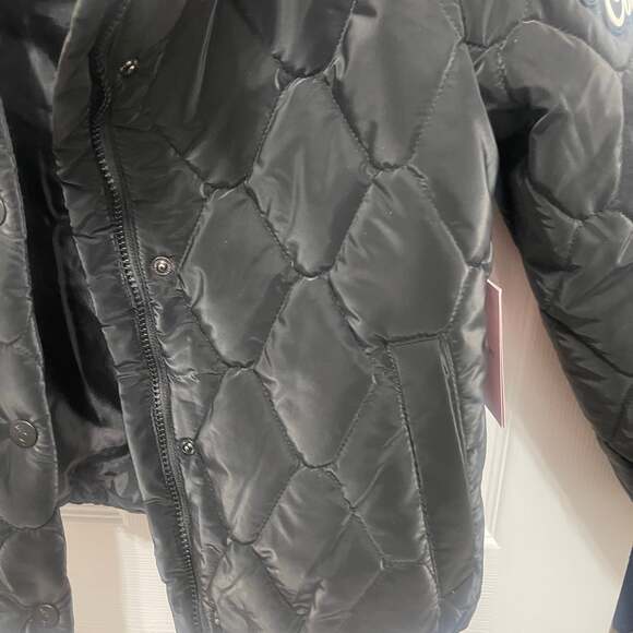 Juicy Couture Girls' Black Quilted Jacket Youth Size small - Picture 10 of 16